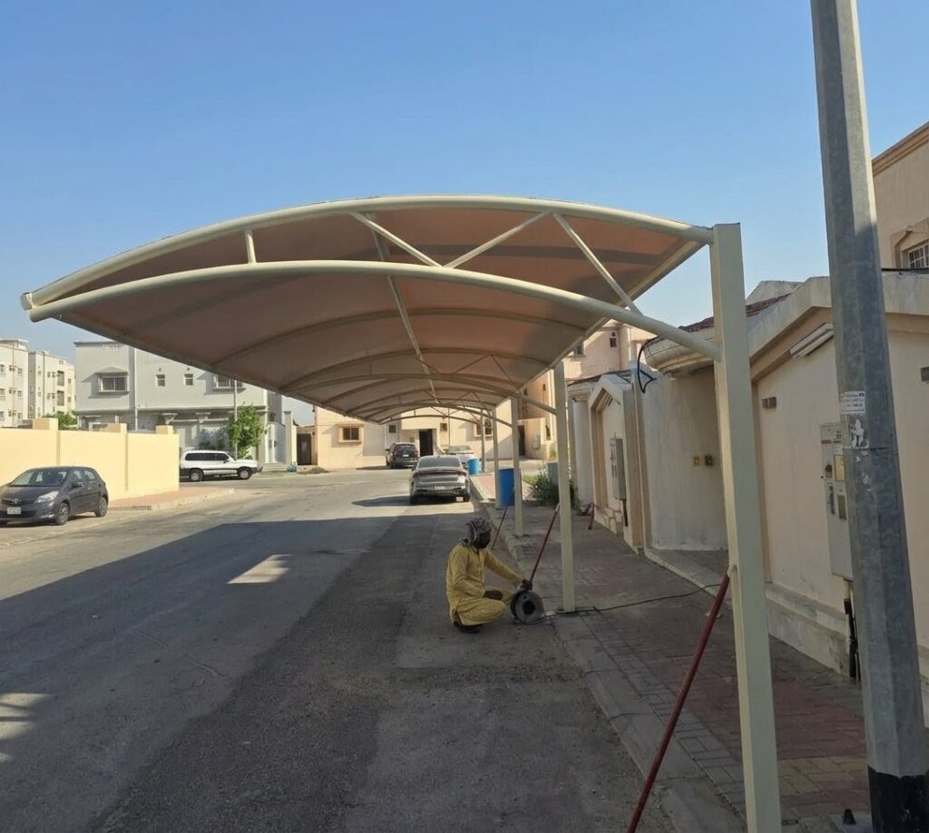 Residential Villa Parking Shade Dammam