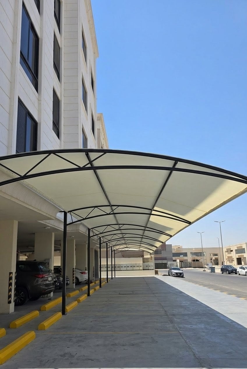 Residential Villa Driveway Shade